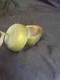 Brass Apple Trinket Box