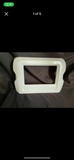 White GPS Screen Panel Cover Trim for Jeep Wranglers